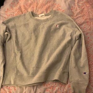 Grey champion crew neck